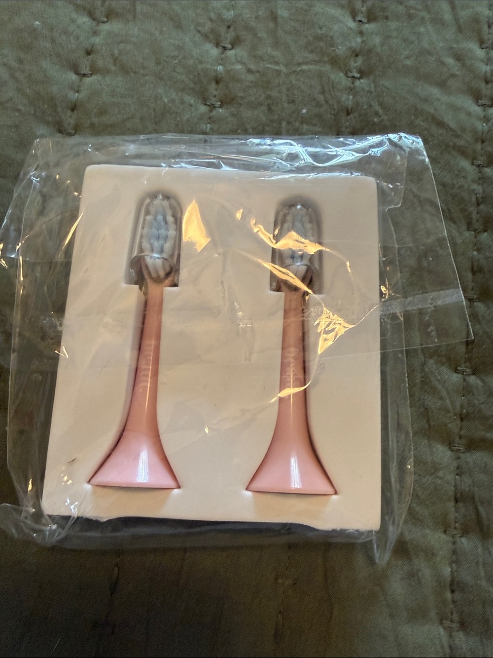 Beaut Smile Kleen Replacement Electric Toothbrush Heads - Pink (Pair)